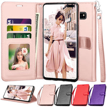 Load image into Gallery viewer, For Samsung Galaxy S10 5G Leather Wallet Flip Stand Case Cover with Card Holder