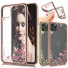 Load image into Gallery viewer, For iPhone 11,11 Pro, Xs Max, XR Crystal Clear Case Glitter Soft TPU Slim Cover