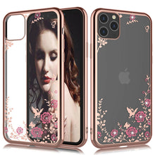 Load image into Gallery viewer, For iPhone 11,11 Pro, Xs Max, XR Crystal Clear Case Glitter Soft TPU Slim Cover