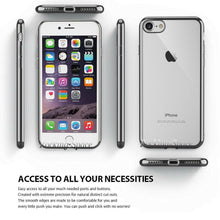 Load image into Gallery viewer, For iPhone 8 Plus Clear Case For Girls Hybrid Shockproof Soft TPU Bumper Cover