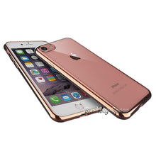 Load image into Gallery viewer, For iPhone 8 Plus Clear Case For Girls Hybrid Shockproof Soft TPU Bumper Cover