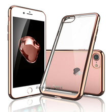 Load image into Gallery viewer, For iPhone 8 Plus Clear Case For Girls Hybrid Shockproof Soft TPU Bumper Cover