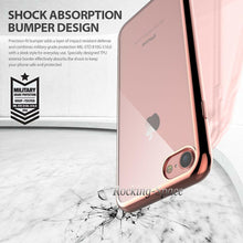 Load image into Gallery viewer, For iPhone 8 Plus Clear Case For Girls Hybrid Shockproof Soft TPU Bumper Cover