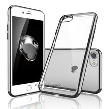 Load image into Gallery viewer, For iPhone 8 Plus Clear Case For Girls Hybrid Shockproof Soft TPU Bumper Cover
