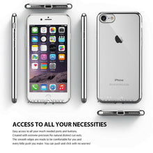 Load image into Gallery viewer, For iPhone 8 Plus Clear Case For Girls Hybrid Shockproof Soft TPU Bumper Cover