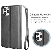 Load image into Gallery viewer, For iphone 11,11 Pro Max Flip Leather Wallet Case Card Holder Kickstand Cover