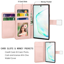 Load image into Gallery viewer, For iphone 11,11 Pro Max Flip Leather Wallet Case Card Holder Kickstand Cover
