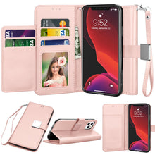 Load image into Gallery viewer, For iphone 11,11 Pro Max Flip Leather Wallet Case Card Holder Kickstand Cover
