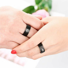 Load image into Gallery viewer, His Queen And Her King Stainless Steel Couple For Lover Engagement Rings Jewelry