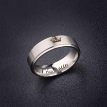 Load image into Gallery viewer, His Queen And Her King Stainless Steel Couple For Lover Engagement Rings Jewelry