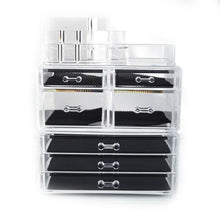 Load image into Gallery viewer, Holder Makeup Stand Drawers Cosmetic Organizer Lipstick Storage Acrylic Box