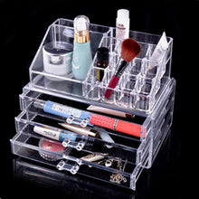 Load image into Gallery viewer, Holder Makeup Stand Drawers Cosmetic Organizer Lipstick Storage Acrylic Box