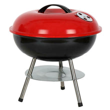 Load image into Gallery viewer, Iron Kettle BBQ Grill Portable Outdoor Camping Charcoal Stove with Vent