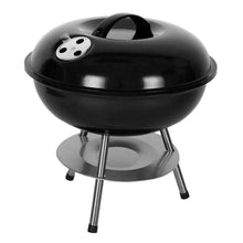 Load image into Gallery viewer, Iron Kettle BBQ Grill Portable Outdoor Camping Charcoal Stove with Vent