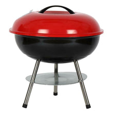 Load image into Gallery viewer, Iron Kettle BBQ Grill Portable Outdoor Camping Charcoal Stove with Vent