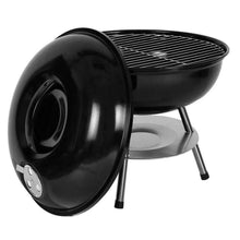 Load image into Gallery viewer, Iron Kettle BBQ Grill Portable Outdoor Camping Charcoal Stove with Vent