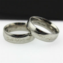 Load image into Gallery viewer, Lord of the Rings The One Ring Lotr Stainless Steel Fashion Men's Ring Size 6-13