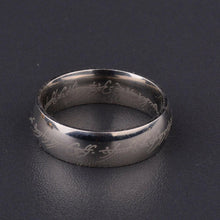 Load image into Gallery viewer, Lord of the Rings The One Ring Lotr Stainless Steel Fashion Men's Ring Size 6-13