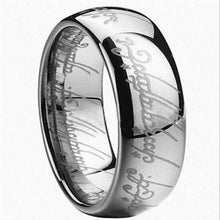 Load image into Gallery viewer, Lord of the Rings The One Ring Lotr Stainless Steel Fashion Men's Ring Size 6-13