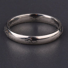 Load image into Gallery viewer, Lord of the Rings The One Ring Lotr Stainless Steel Fashion Men's Ring Size 6-13