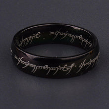 Load image into Gallery viewer, Lord of the Rings The One Ring Lotr Stainless Steel Fashion Men's Ring Size 6-13