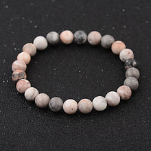 Load image into Gallery viewer, Men Women Handmade 8MM Natural Lava Stone Beads Healing Reiki Bracelets Jewelry