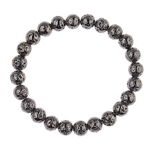 Load image into Gallery viewer, Men Women Handmade 8MM Natural Lava Stone Beads Healing Reiki Bracelets Jewelry