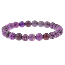 Load image into Gallery viewer, Men Women Handmade 8MM Natural Lava Stone Beads Healing Reiki Bracelets Jewelry