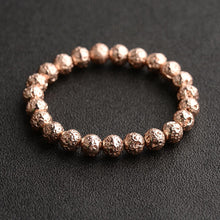 Load image into Gallery viewer, Men Women Handmade 8MM Natural Lava Stone Beads Healing Reiki Bracelets Jewelry