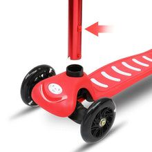 Load image into Gallery viewer, Outdoor Scooter For Kids 3 Wheel Kick Scooter For Toddler Girls Boys Mobility