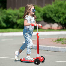 Load image into Gallery viewer, Outdoor Scooter For Kids 3 Wheel Kick Scooter For Toddler Girls Boys Mobility