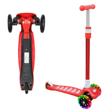 Load image into Gallery viewer, Outdoor Scooter For Kids 3 Wheel Kick Scooter For Toddler Girls Boys Mobility