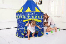 Load image into Gallery viewer, Portable Folding Fairy Play Tent Children Kids Castle Cubby Play House Toy