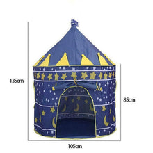Load image into Gallery viewer, Portable Folding Fairy Play Tent Children Kids Castle Cubby Play House Toy