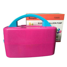 Load image into Gallery viewer, Portable High Power Two Nozzle Color Air Blower Electric Balloon Inflator Pump