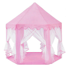 Load image into Gallery viewer, Princess Castle Play House Large Indoor/Outdoor Kids Play Tent for Girls Pink