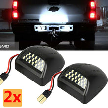 Load image into Gallery viewer, Rear License Plate LED Light Fit Chevrolet Silverado GMC Sierra 1500 2500 99-14