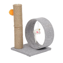Load image into Gallery viewer, Small Cat Tree Cat Tower for Kitty w/ Toys Condos and Sisal Post