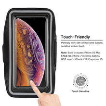 Load image into Gallery viewer, Sports Running Arm Band Cell Phone Case Holster for iPhone XS Max X XR 7 8 Plus