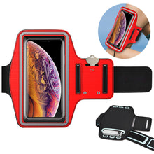 Load image into Gallery viewer, Sports Running Arm Band Cell Phone Case Holster for iPhone XS Max X XR 7 8 Plus