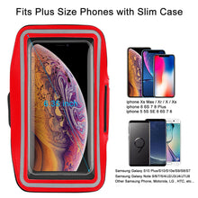 Load image into Gallery viewer, Sports Running Arm Band Cell Phone Case Holster for iPhone XS Max X XR 7 8 Plus