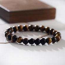 Load image into Gallery viewer, 2Pcs Fashion Tiger Eye Matte Onyx Beads Natural Stone Men Women Couple Bracelets
