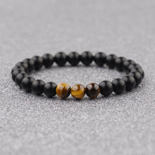 Load image into Gallery viewer, 2Pcs Fashion Tiger Eye Matte Onyx Beads Natural Stone Men Women Couple Bracelets
