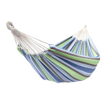 Load image into Gallery viewer, 2 Person Hammock Fabric Air Hanging Swinging Outdoor Camping with  carry Bag
