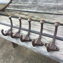 Load image into Gallery viewer, 5pcs Vintage Style Hook Wall Mounted Hanger Towel Rack Metal Organizer Holder
