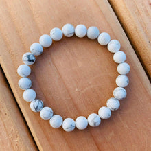 Load image into Gallery viewer, 8mm Natural Stone Beads Turquoise Bracelets Mens Women Bracelet Yoga Jewelry
