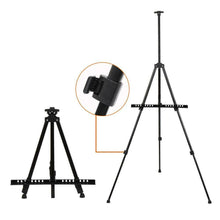 Load image into Gallery viewer, Artist Easel Stand Art Paint Easle Metal Tripod Display 15  to 65  Adjustable
