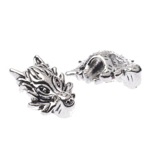 Load image into Gallery viewer, Charm Handmade DIY Making Dragon Head Alloy Beads Animal Charm Bracelet 10 PCS
