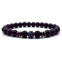 Load image into Gallery viewer, Charms Agate Beaded Bracelets Men Women Natural Tiger Eye Stone Beads Bracelets
