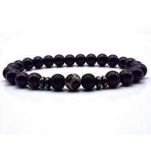 Load image into Gallery viewer, Charms Agate Beaded Bracelets Men Women Natural Tiger Eye Stone Beads Bracelets

